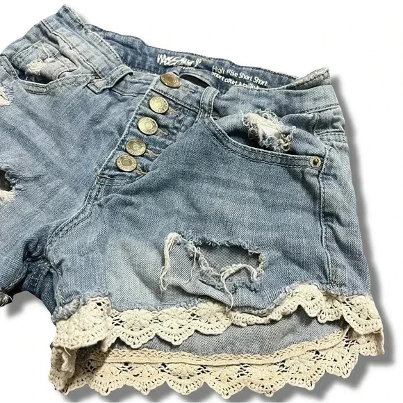 Mossimo high rise shorts sz 00 - Picture 4 of 6